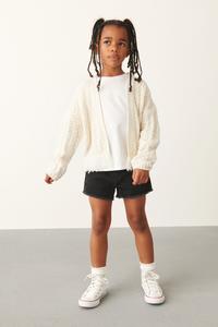 Потертые шорты Next, черный