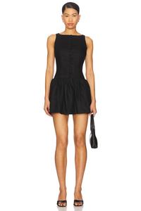 Мини-платье Blair от Faithfull The Brand, black