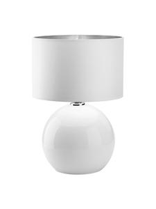 Настольная лампа (Ш)35 x (Д)35 x (В)54 см белого и серебристого цветов Licht-Erlebnisse