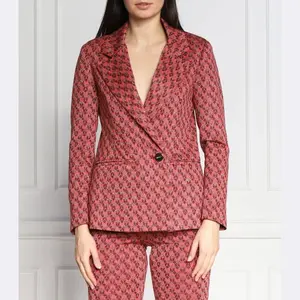 Элегантная куртка классического кроя Liu Jo, розовый