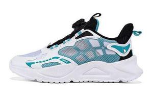 361°KIDS Износостойкие низкие детские кроссовки для повседневной носки, цвет черный, белый, подростковый