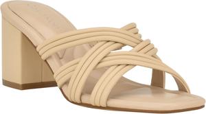 Женские босоножки на каблуке Calvin Klein Terisa, Parchment 110