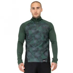 Лонгслив Tapout Training Midlayer, зеленый