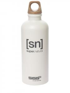 Super.natural Экологичная дорожная бутылка для напитков белого цвета