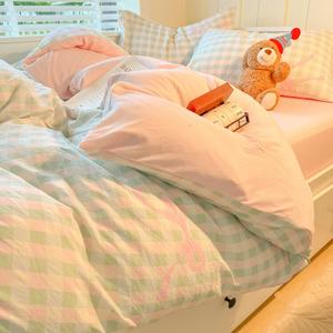 Disney Комплект постельного белья 150x200 см, мягкий хлопок, дышащий, нежный к коже, цвет Petal Bow