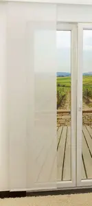 Раздвижная штора Lysel - Dash прозрачная, размер 245 см x 60 см