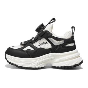 Кроссовки Jeep Kids Lifestyle Shoes Kids Low-top Black/White, черный/белый
