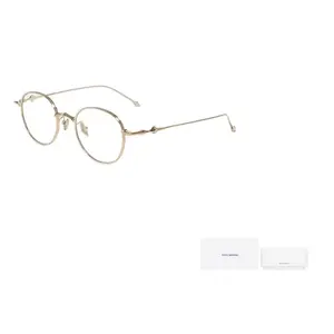 GENTLE MONSTER Круглая оправа для очков, Gold
