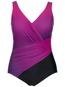 Купальник Ulla Popken, цвет beerenpink