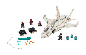 Набор строительных блоков Super Hero Collection Marvel, Spider Man, Iron Man Fighter и Drone Attacks, 301-600 деталей, 76130 LEGO