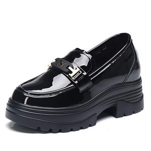 VAEL Женские лоферы Platform черные