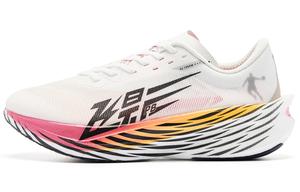 Кроссовки женские Flying Shadow PB4.0 с низким верхом  White Neon Pink Qiaodan