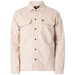 Рубашка Lyle & Scott с логотипом, бежевый
