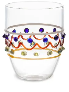 Стакан для воды Carretto из муранского стекла Dolce & Gabbana, белый