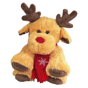 Плюшевая кукла оленя рождественская, высота 30 см Tak Bebe