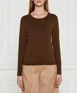 Свитер Slim fit Marc Cain, коричневый