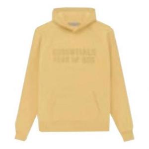 Толстовка Fear of God Essentials SS23 Essentials Logo 'Light Tuscan', желтый