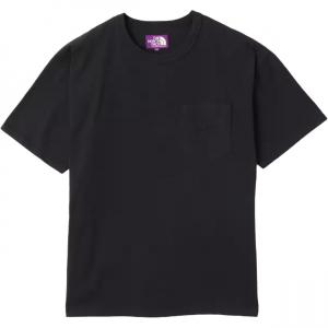 Футболка унисекс SS25 8 унций с полевой карманом The North Face Purple Label, черный