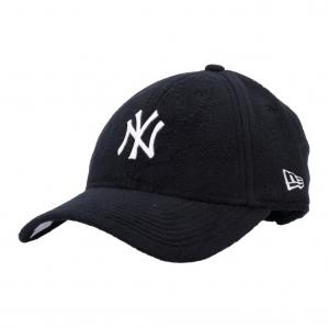 New Era Мужская бейсболка из полиэстера, черный