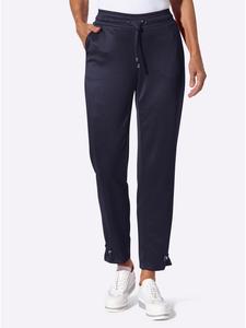 Sieh an! Трикотажные брюки темно-синего цвета