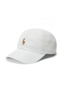 Бейсболка CLS SPRT из хлопка Polo Ralph Lauren, белый