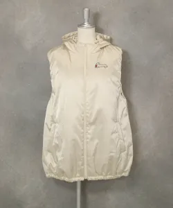 Водоотталкивающий хлопковый жилет с капюшоном Studio Picone, цвет Beige(019)