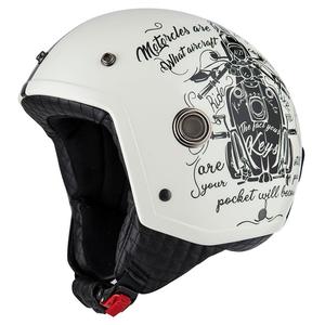 Открытый шлем Nzi Tonup, белый