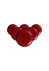 Красные десертные тарелки Gambia ø 20,5 см набор 6 шт Gambia Ritzenhoff & Breker