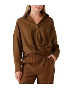 Блузка Хейли Amaya Amsterdam, коричневый