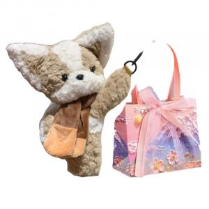 Мягкая игрушка милый шарф собака кукла высота 35см, длина [не указана] Runcan