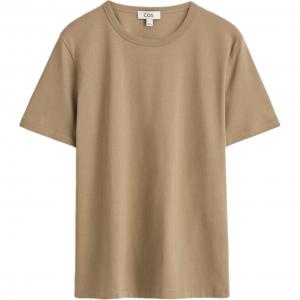 COS Футболка мужская бежево-коричневая