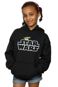 Толстовка с логотипом The Mandalorian The Child Star Wars, черный