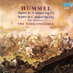 CD диск Hummel / Nash Ensemble: Septet in D minor Op 74