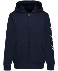 Детская толстовка на молнии Signature для мальчиков 8-20 лет Tommy Hilfiger, Navy Blazer