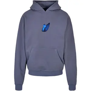 Худи Mister Tee Le Papillon Heavy Oversize, синий
