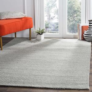 SAFAVIEH Natura Collection ковер, 305 x 427 см, Grey, ручной работы из шерсти, идеален для помещений с высокой проходимостью в гостиной, спальне (NAT801C)