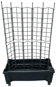 Трельяж KHW "Calypso", ШxГxВ: 79x35x115 см, с колесами и системой орошения 79х115х35 см, цвет anthrazit