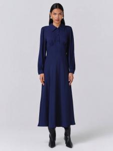 Платье-миди Wendy Shirt Ghost, Navy