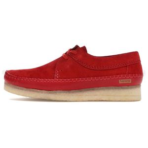 Supreme x Weaver повседневные туфли мужские Clarks, красный
