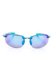 Maui Jim солнцезащитные очки в оправе 'кошачий глаз', синий