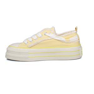 B10CROWN Женские противоскользящие износостойкие дышащие легкие низкие кеды мандариново-желтые цитрусовые, цвет Citrus Yellow