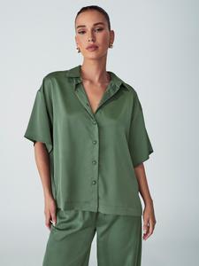 Блуза Willa DIANA SHIRT, зеленый