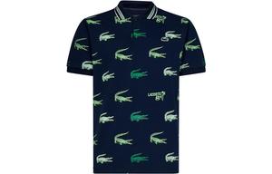 Рубашка поло мужская темно-синяя Lacoste, темно-синий