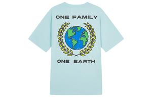 Футболка Rochester с коротким рукавом, европейская версия, унисекс Champion, светло-голубой