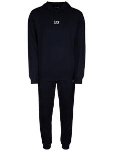 Ea7 Emporio Armani спортивный костюм с логотипом, синий