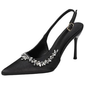 RoseDoris Туфли на высоком каблуке женские, черные