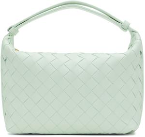 Зеленая мини-сумка Wallace Bottega Veneta
