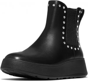 Ботинки FitFlop womens F-mode, All Black 2