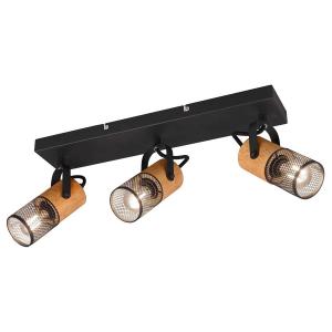 Потолочный светильник Trio Tosh, алюминий - 3-пламенный