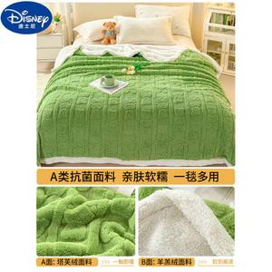 Disney Плед 200х230 см, флис, цвет Dundun Bear - Qingcao Green